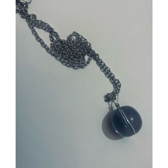 Virgo BLUE GLOBE ZODIAC STAR SIGN HOROSCOPE NECKLACE - Picture 6 of 9